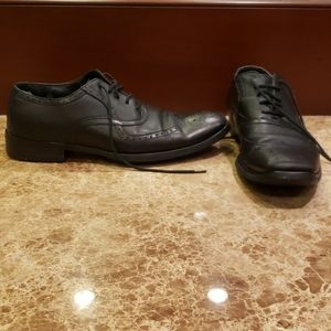 MEN'S KENNETH COLE REACTION BLACK OXFORDS SHOES